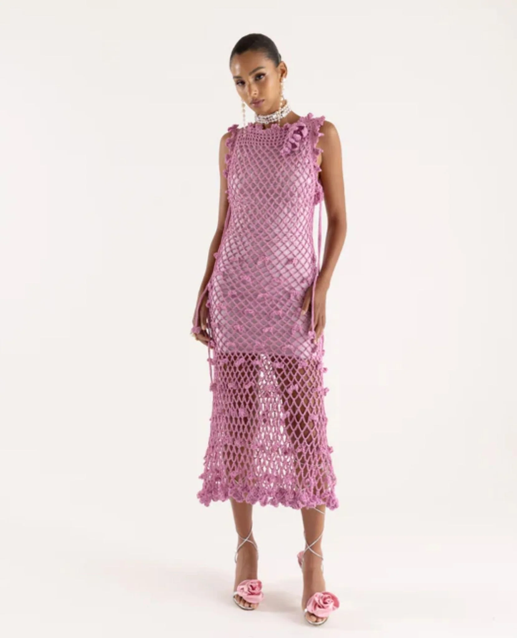 Sofia Handmade Knit Dress - Image 5