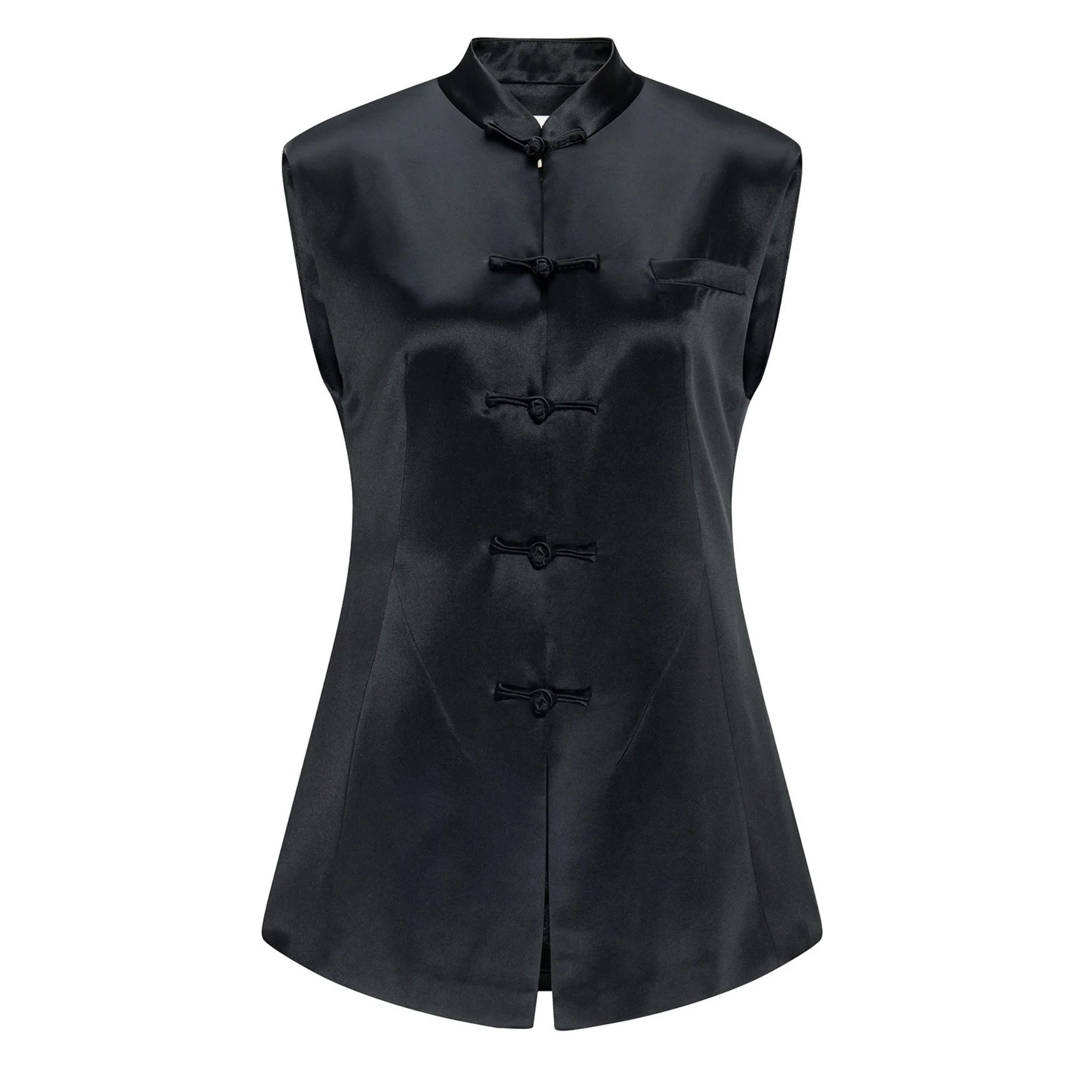 Black Power Woman Vest