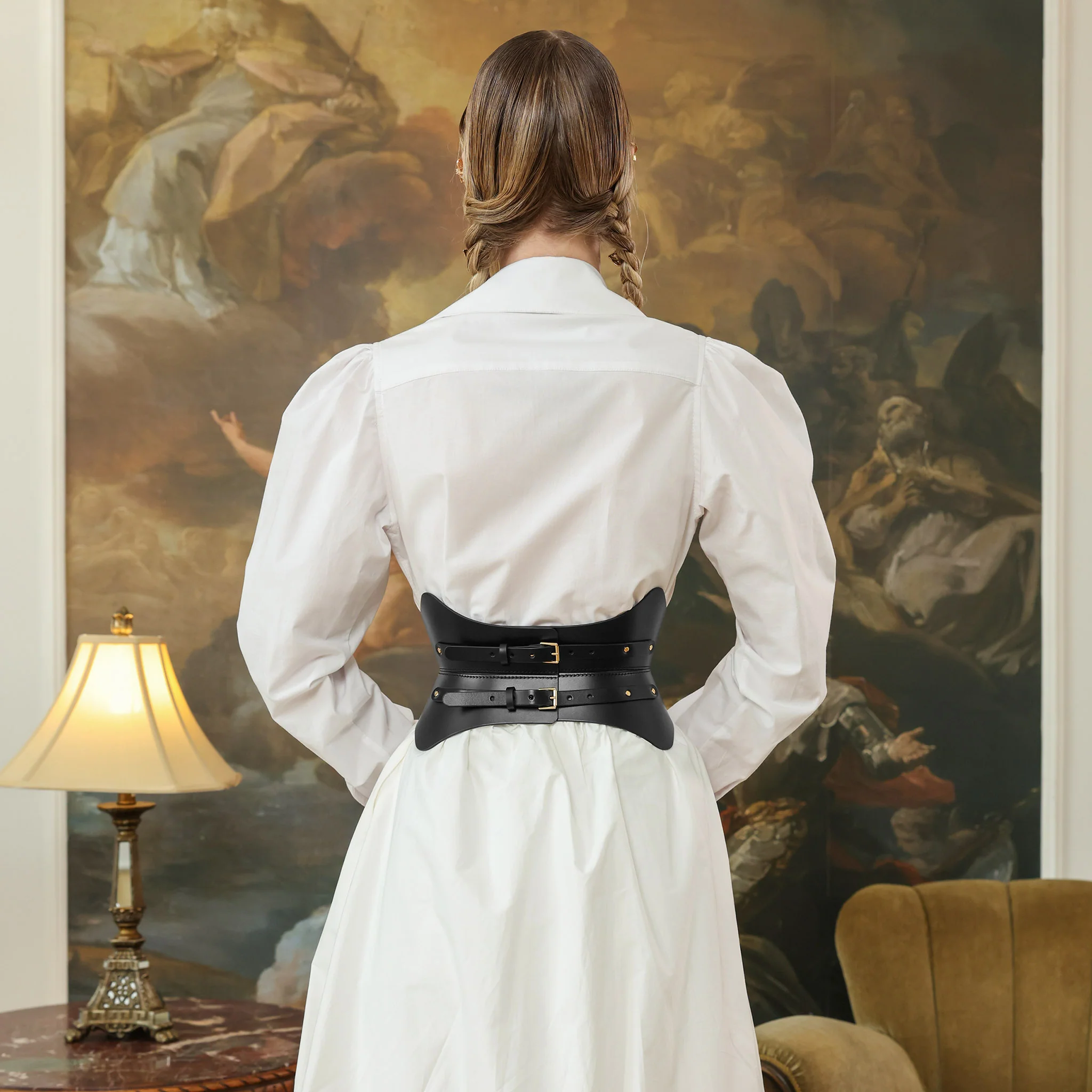 Black Soreen Corset Belt - Image 5