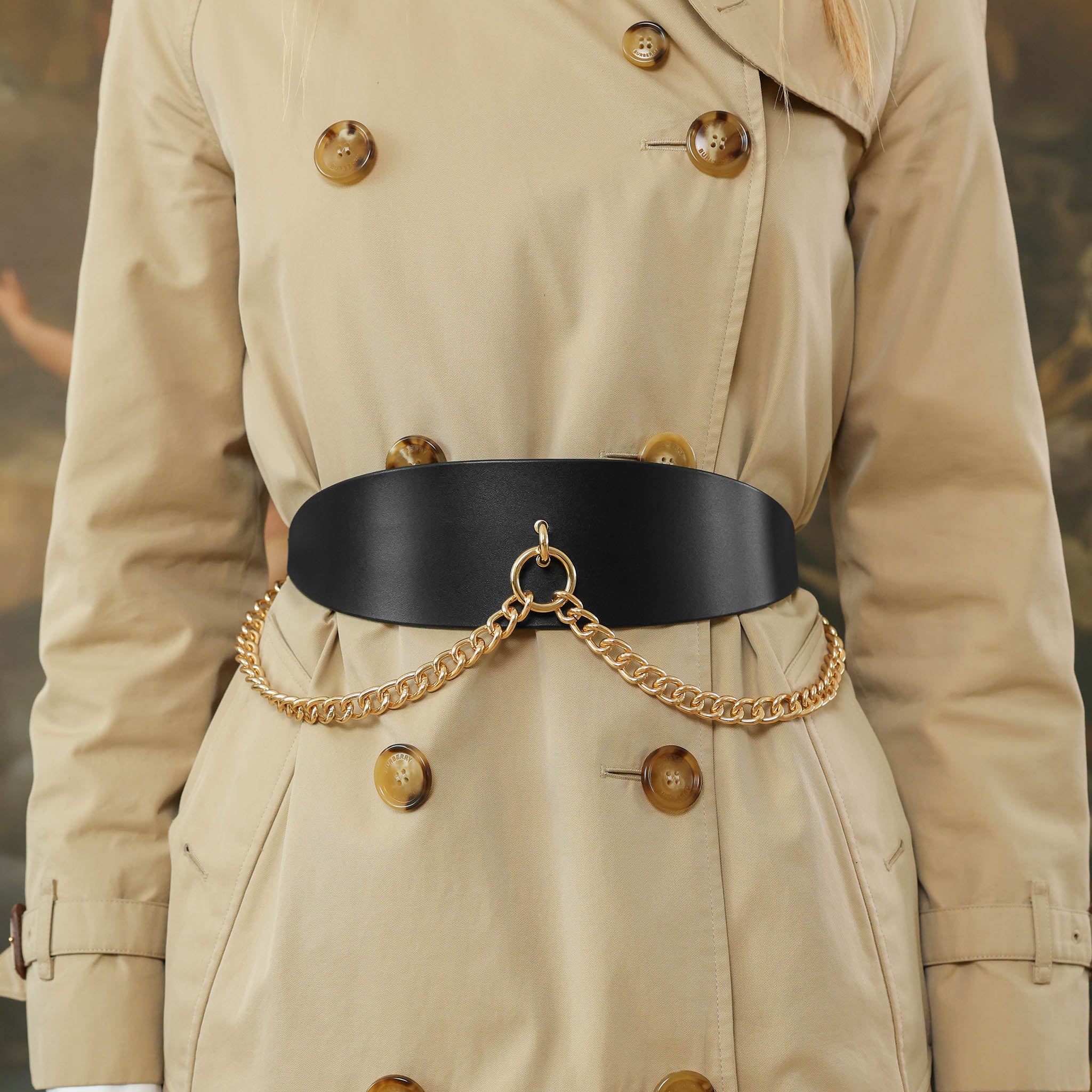 Black Thalia Chain Belt - Image 3