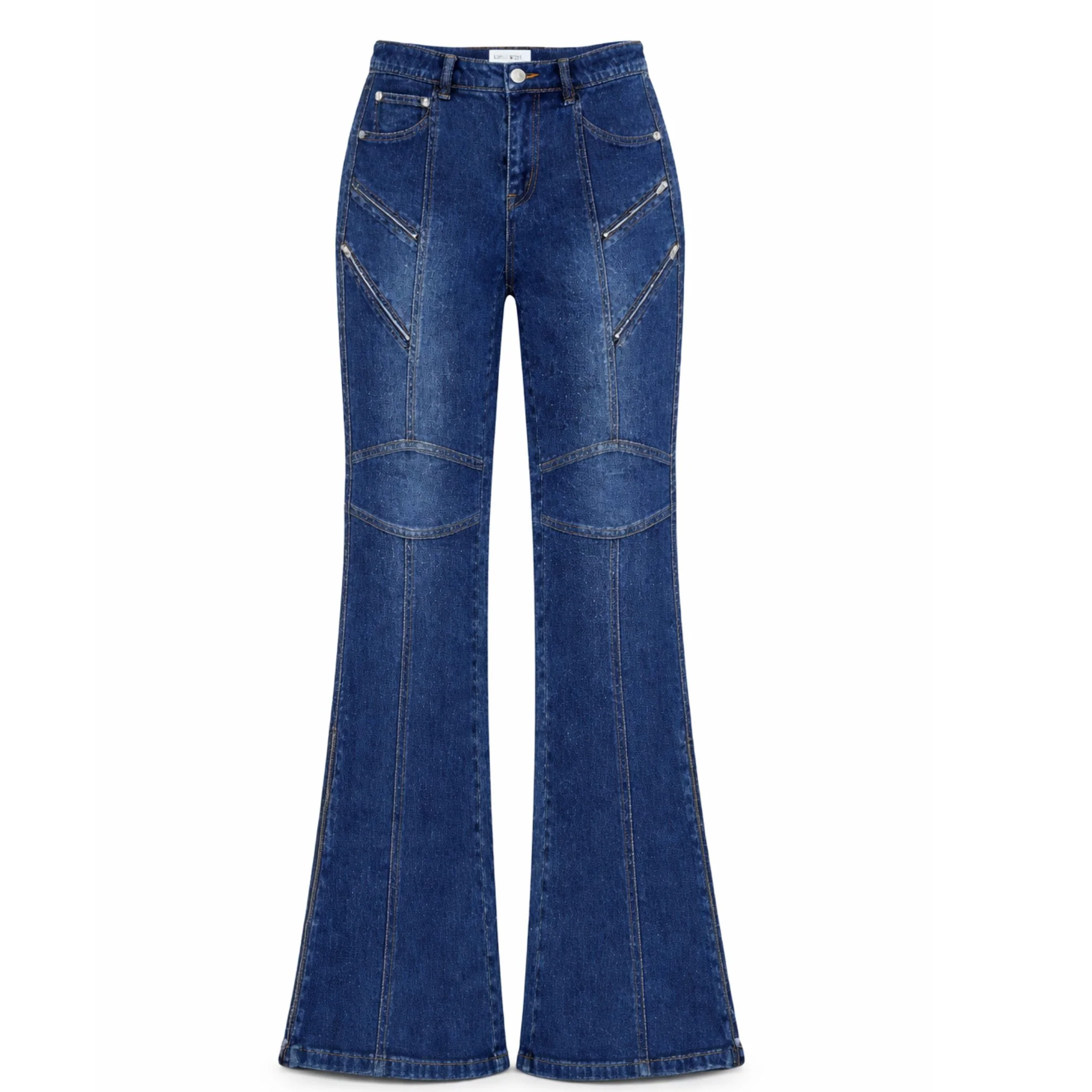 Circular Path X Love Tara Zelda Zipper Jean