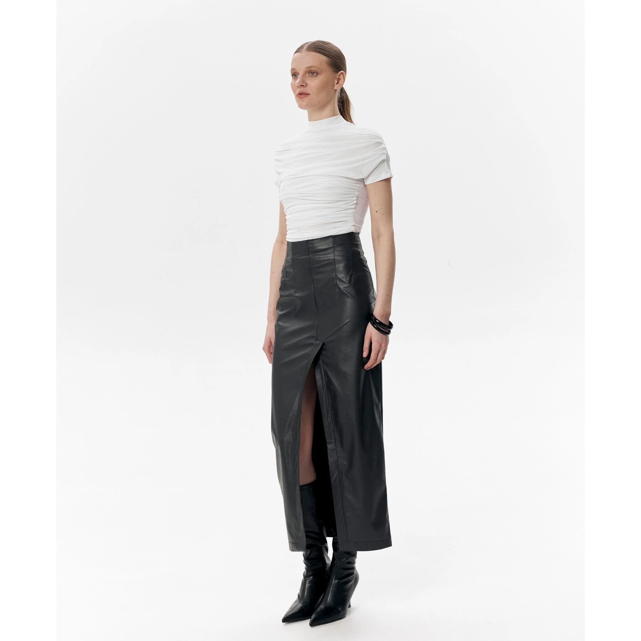Black AGENDA Skirt - Image 2