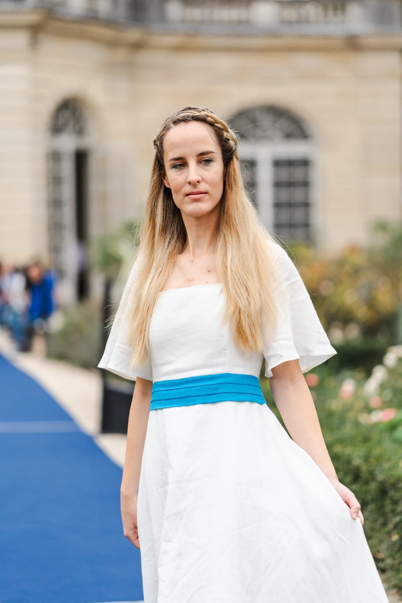 Divine Water Linen Maxi Dress - Image 3