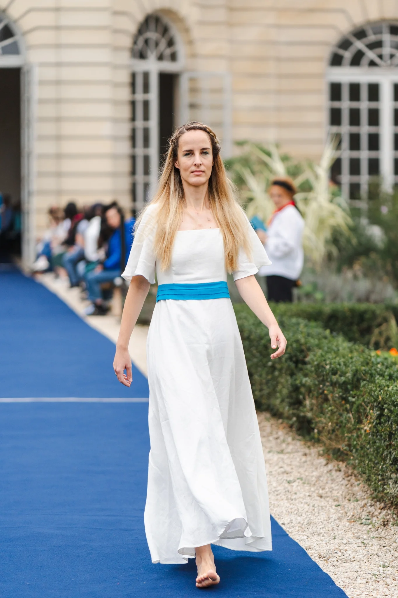 Divine Water Linen Maxi Dress - Image 4