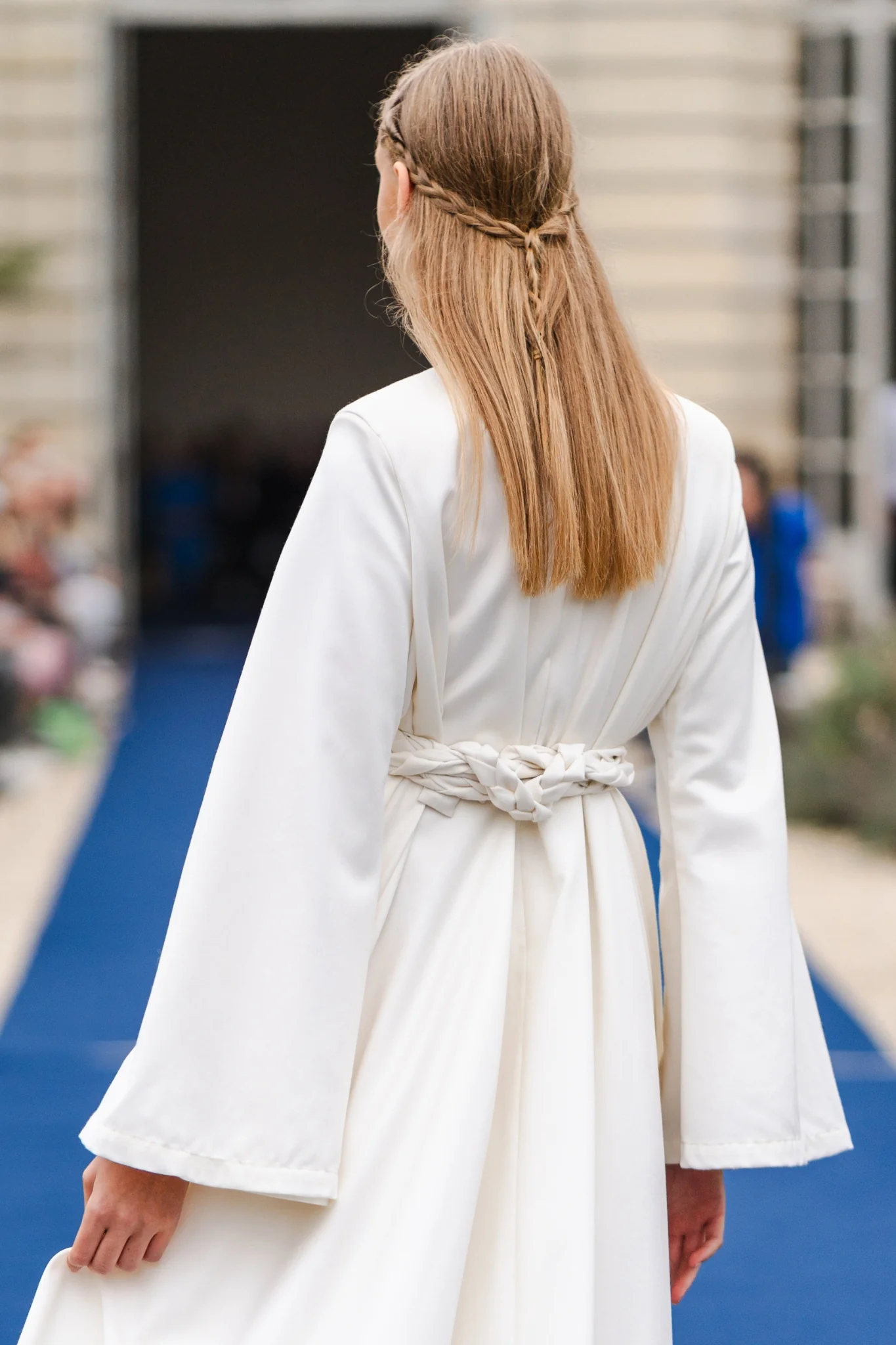 Purity Wool And Malachite Long Dress - Image 10
