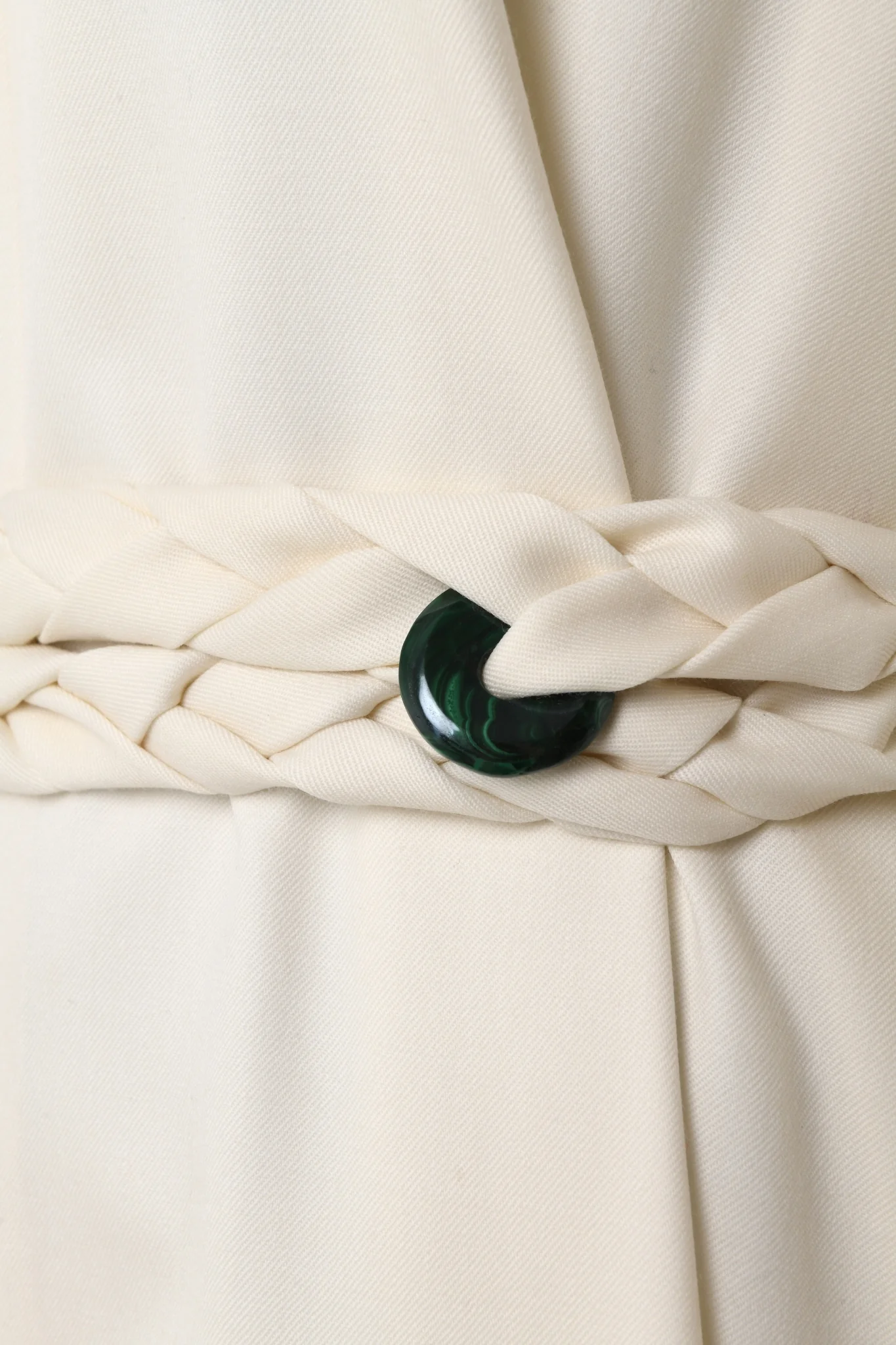 Purity Wool And Malachite Long Dress - Image 11