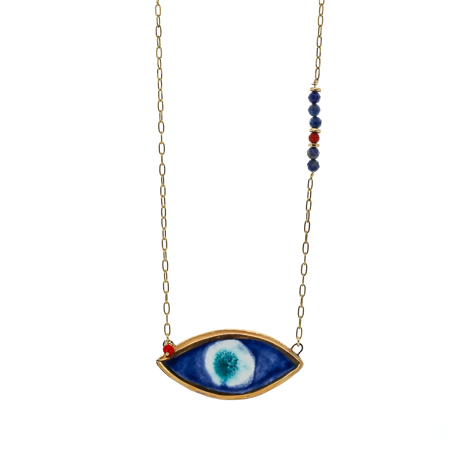 Energy Anchor Eye Necklace