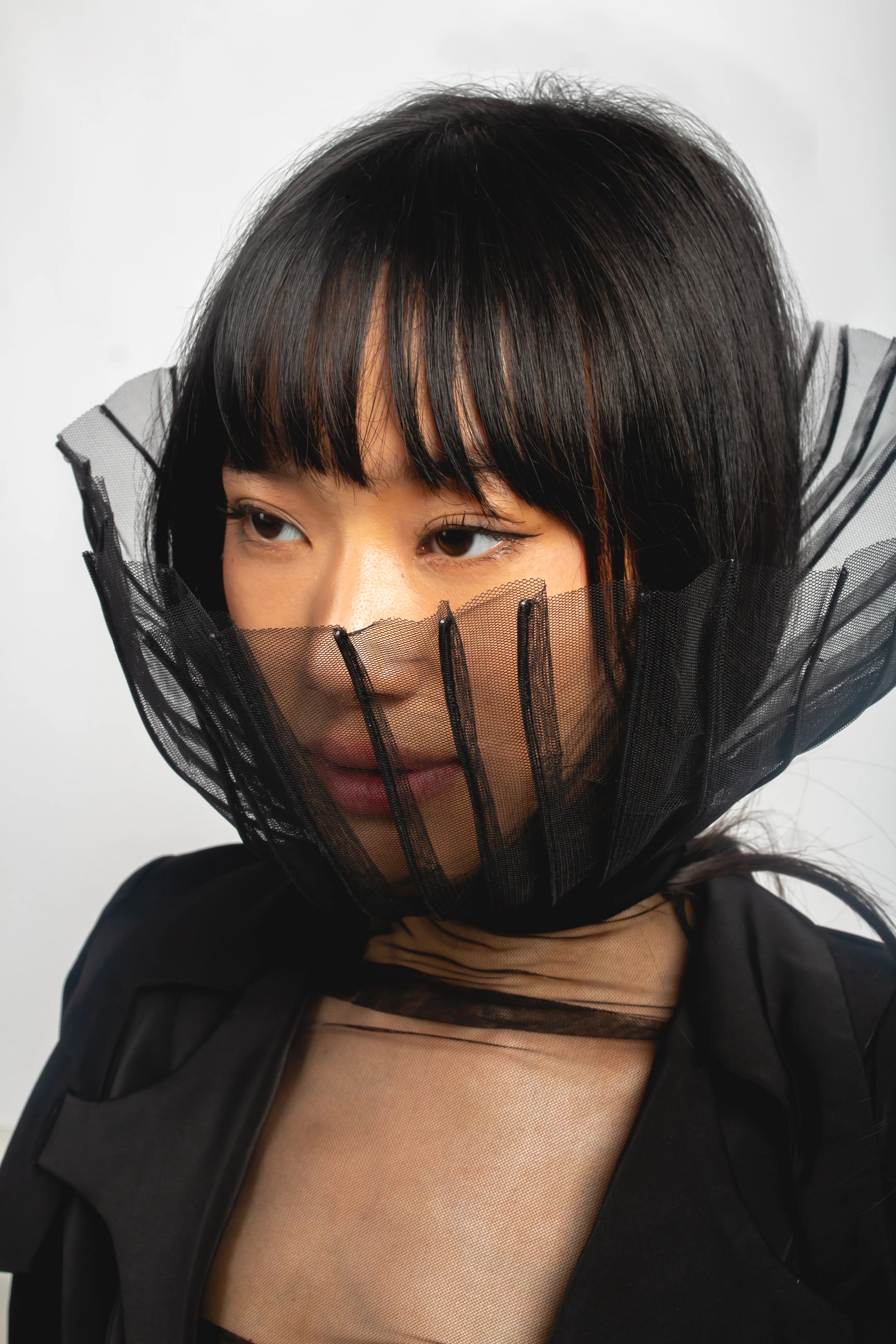 Sheer Structured Necklace - Image 2
