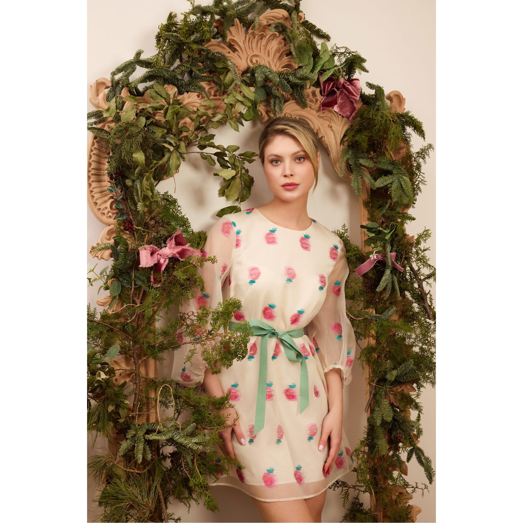 Fleur Rosé Mini Dress - Image 2