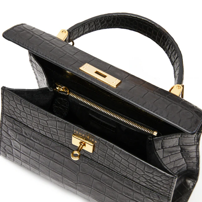 Jade Black Croc Small - Image 3