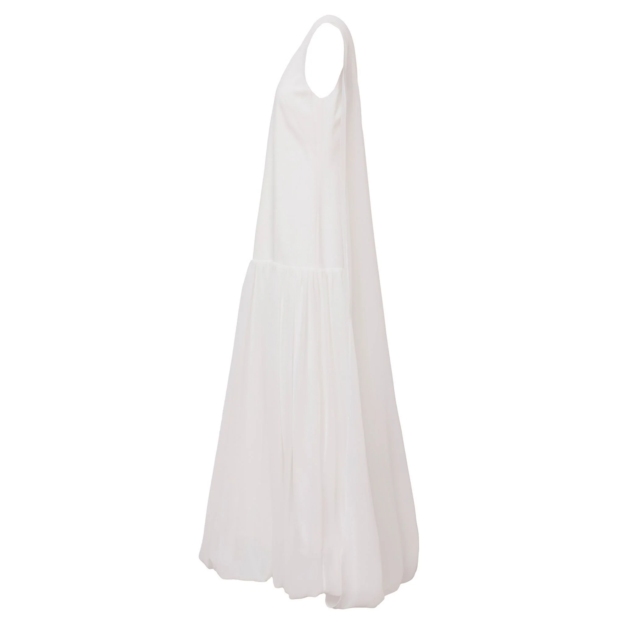 Off-White Cape Cloud Midi Dress - Image 11