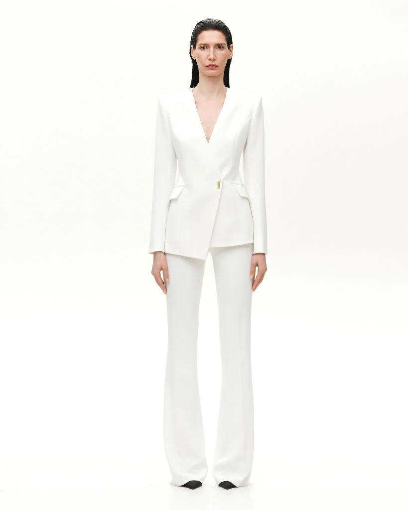 Flared Pants | White - Image 2