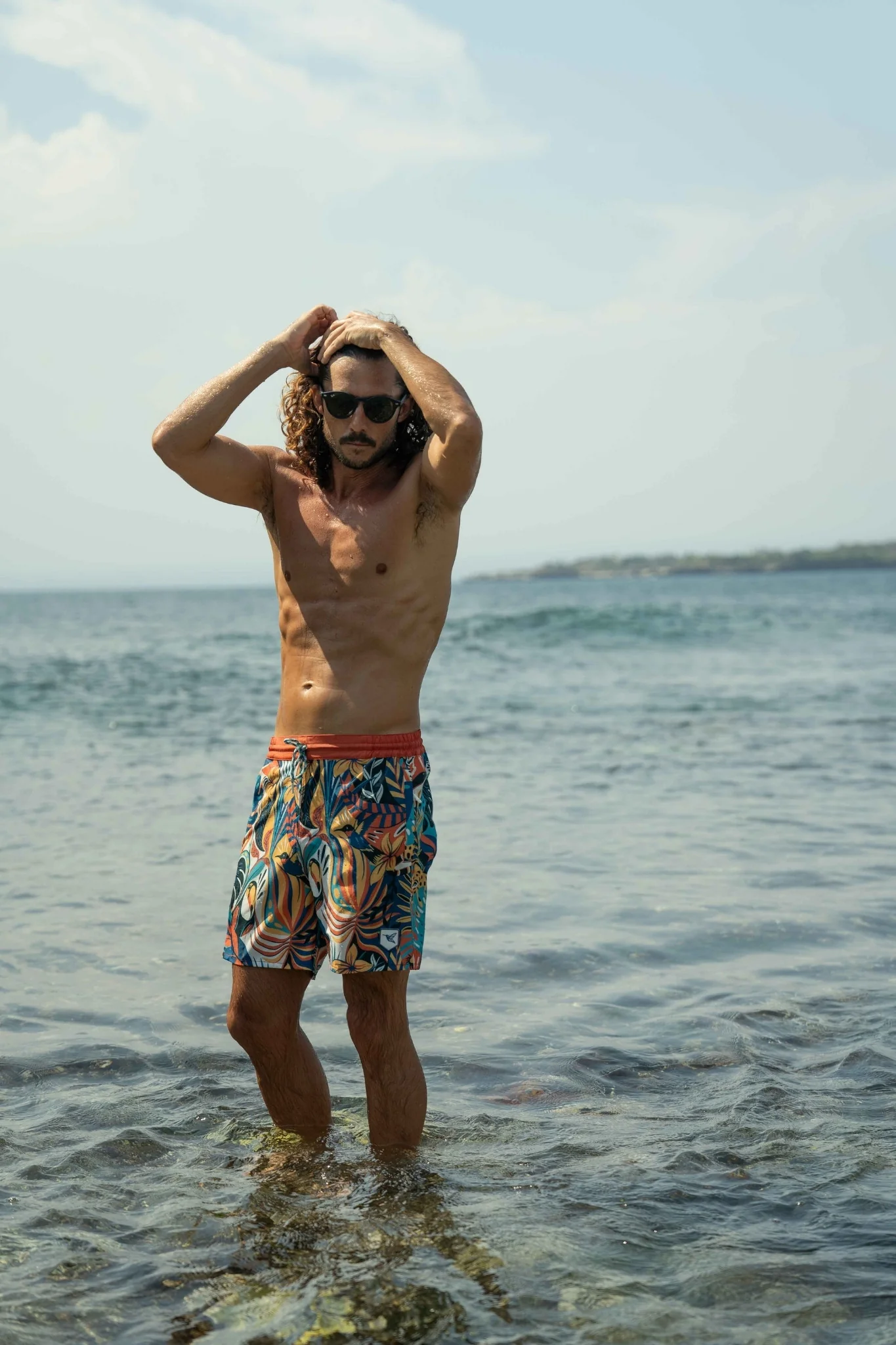 Jungle Print Eco-Friendly Board Swimshorts - Image 9