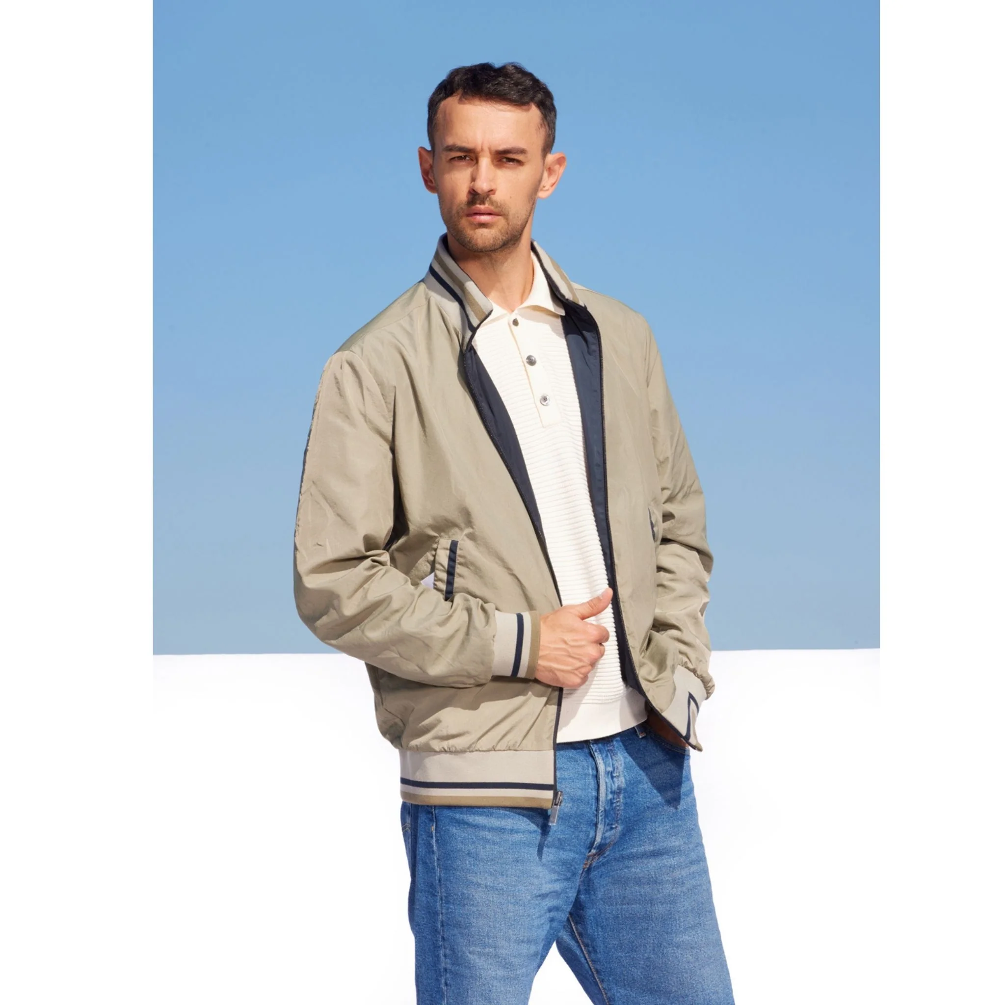 Men's Jacket Lusio | Navy - Image 2