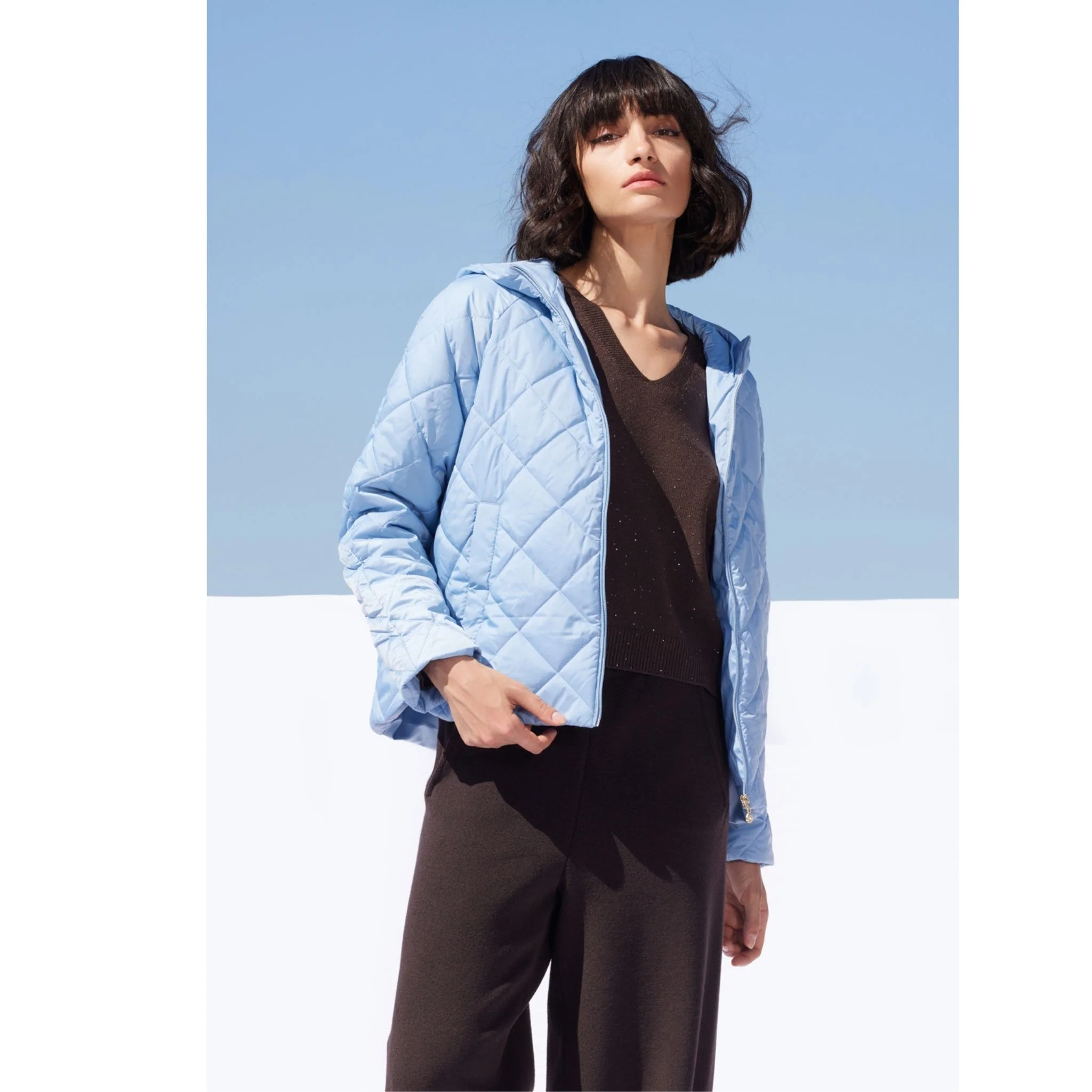 Women's Jacket Hanna | Dusty blue - Image 3
