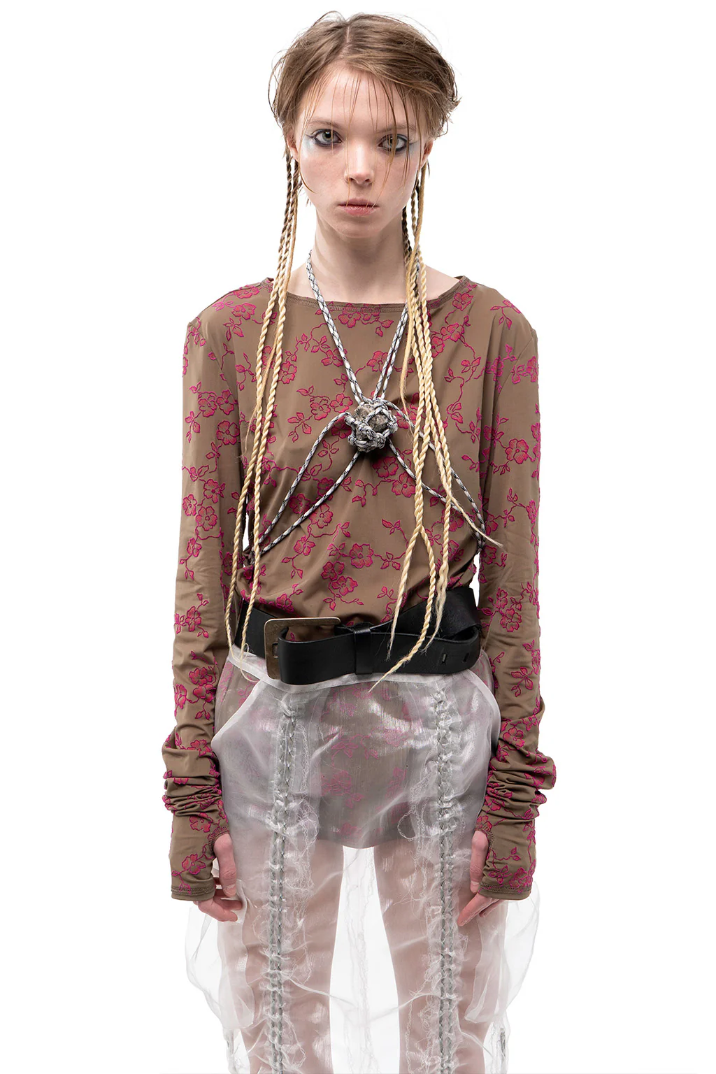 Floral Khaki Longsleeve - Image 3