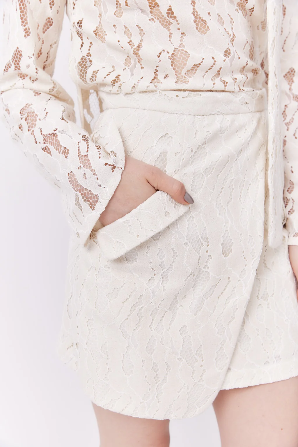 Lace Skirt | White - Image 5
