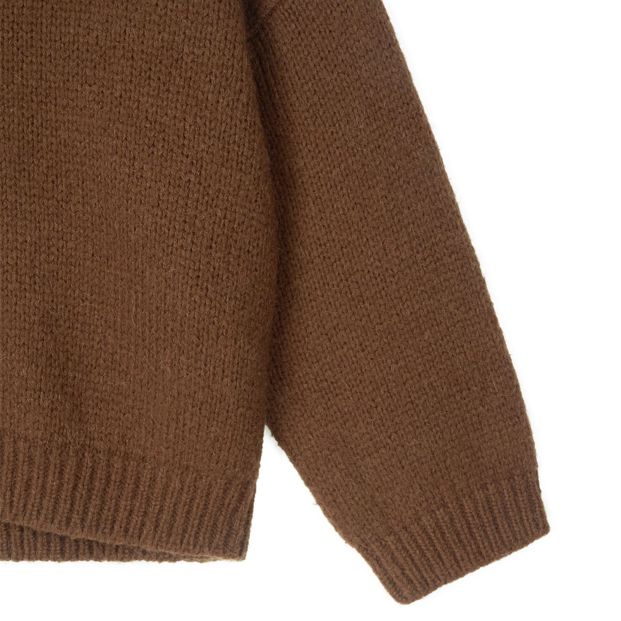 Halo Mohair Knit with V-neck and Long Sleeves - Image 11