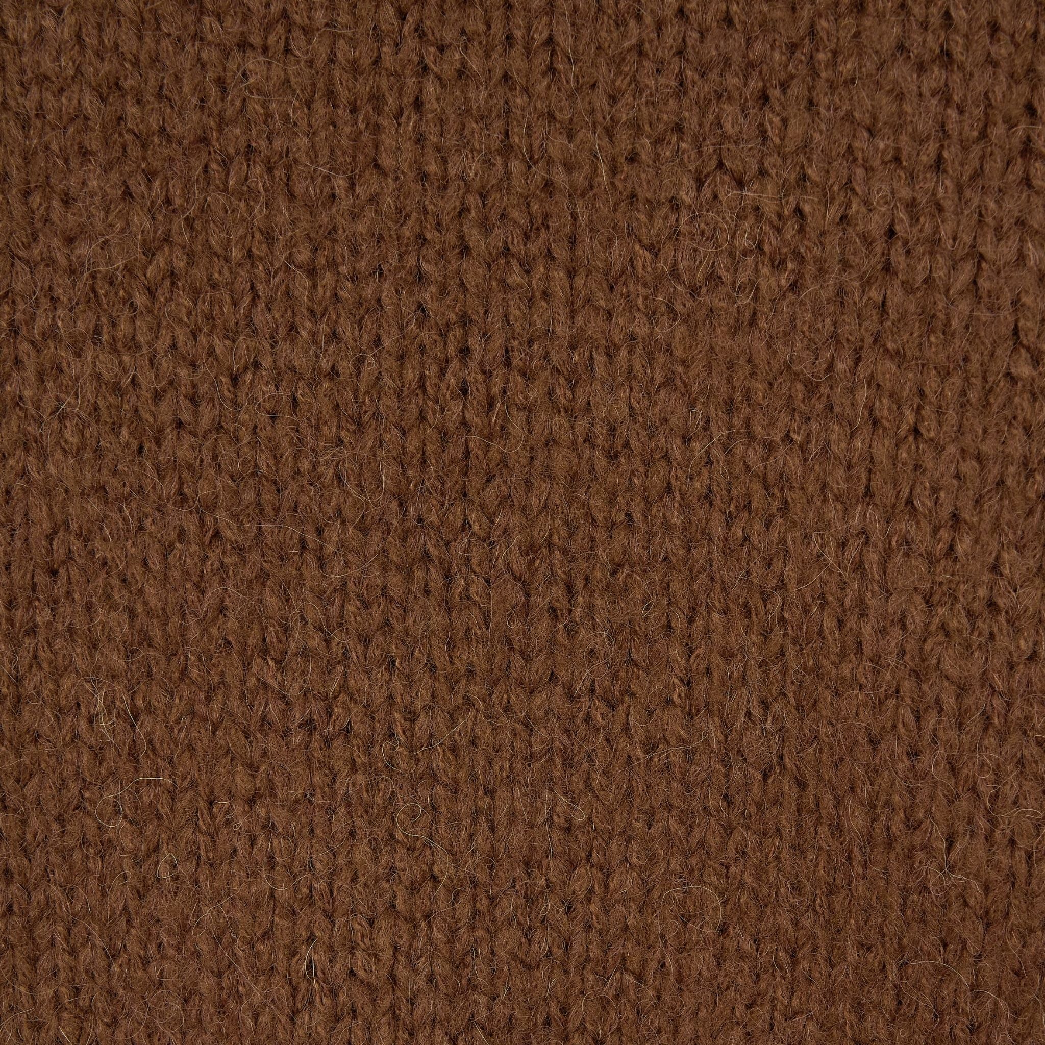 Halo Mohair Knit with V-neck and Long Sleeves - Image 12