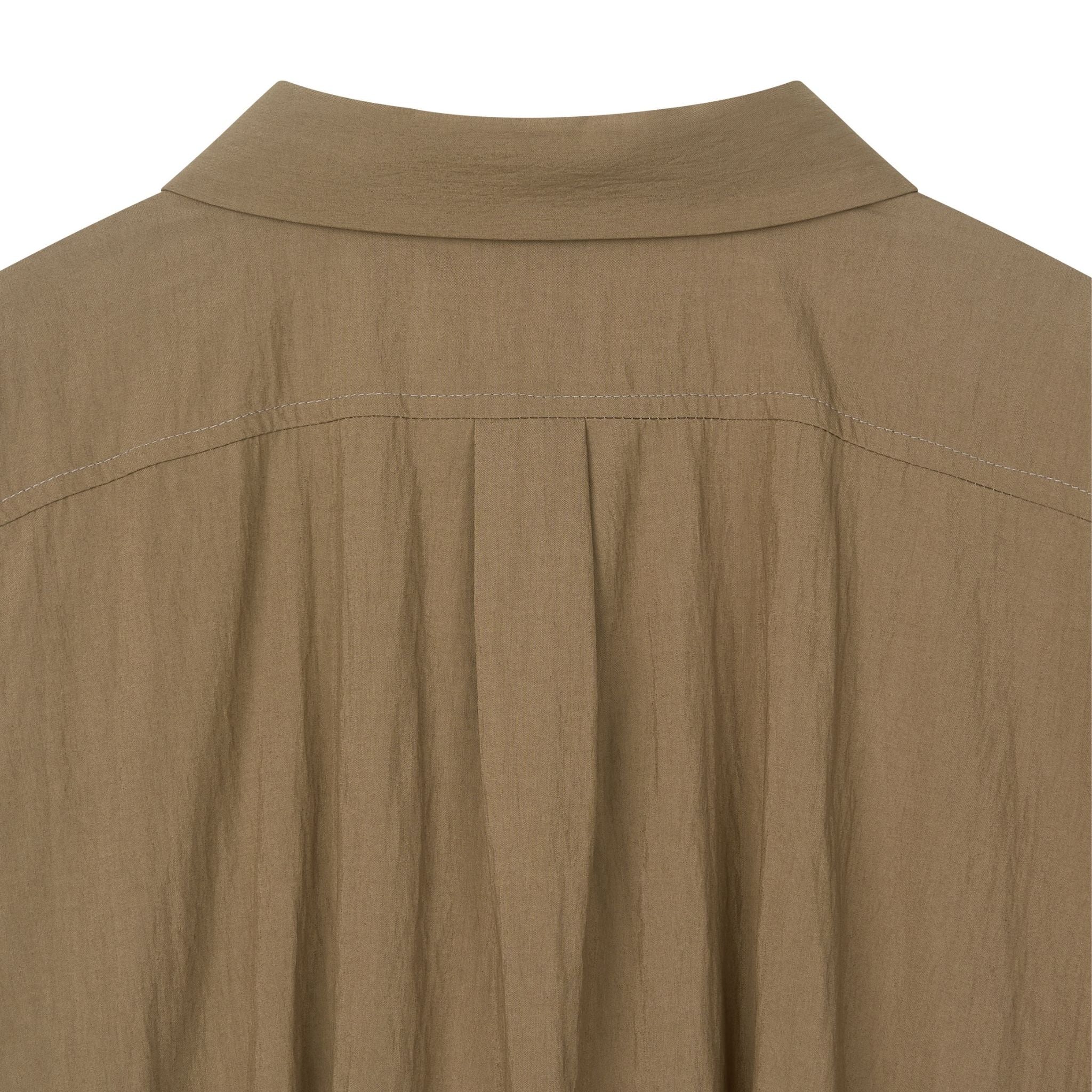 Knot Drape Blouse with Front Twist Detail - Image 3