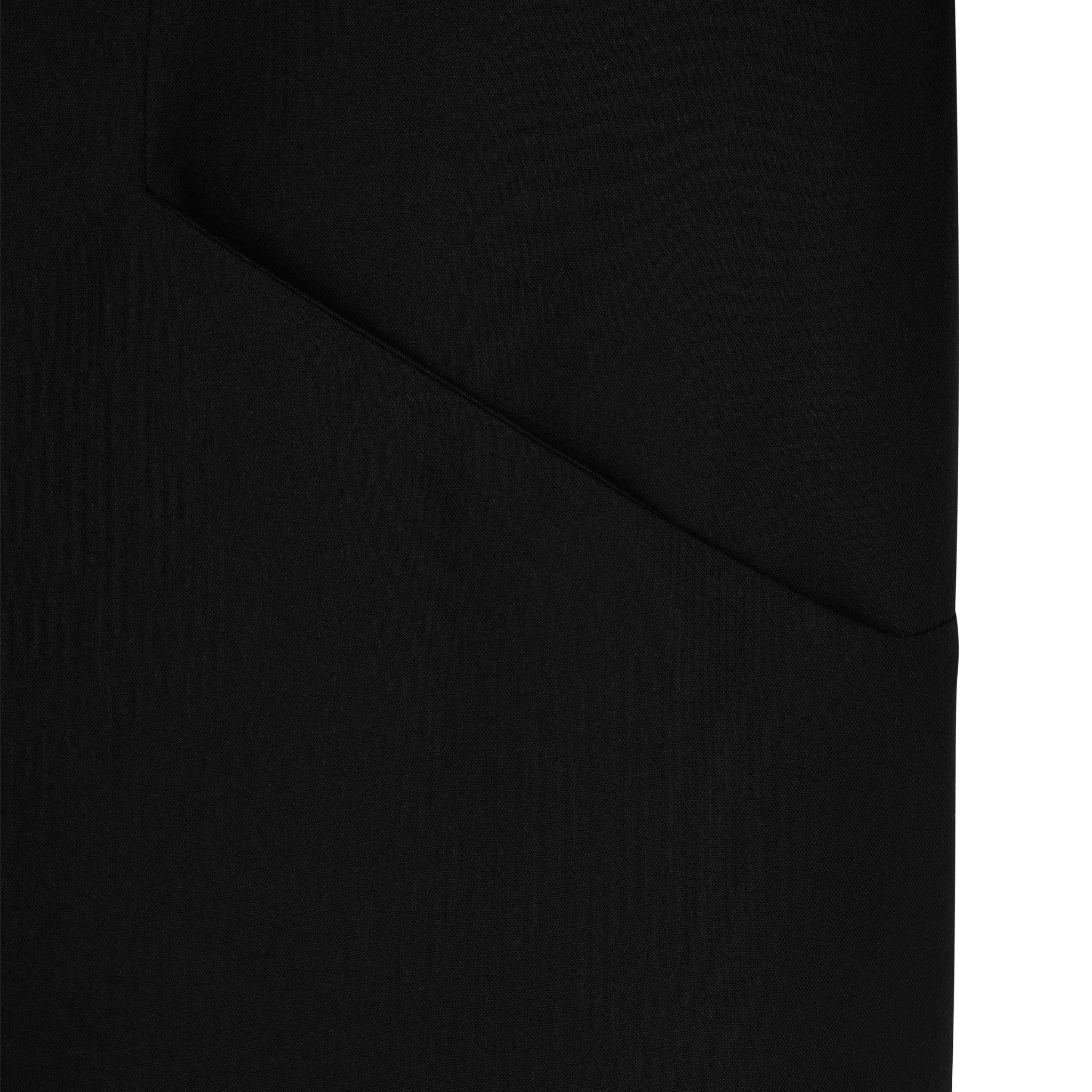 Noir Cuff Blazer with Folded Sleeve Detail and Waist Strap - Image 15