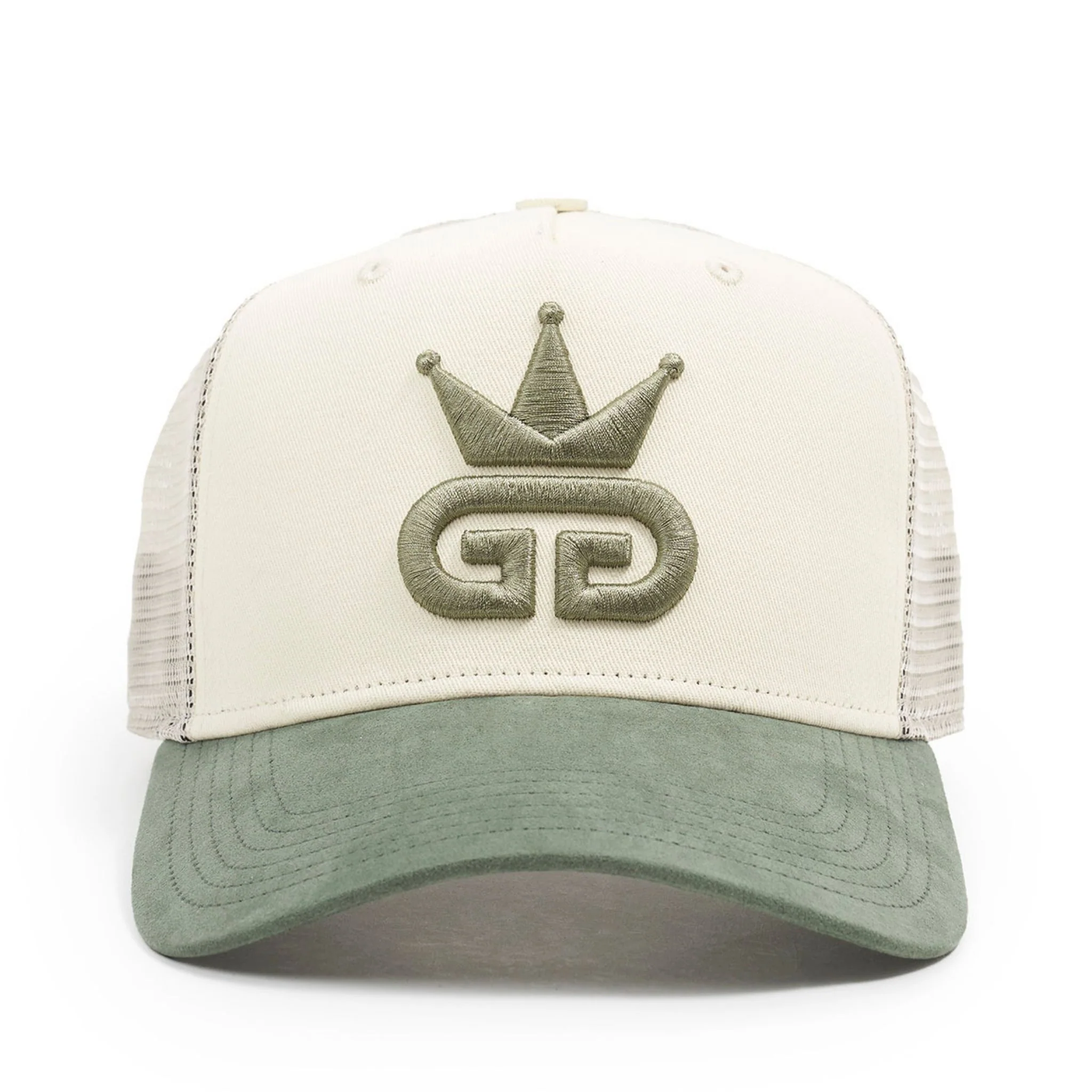 Off-White Mesh Hat Olive Green