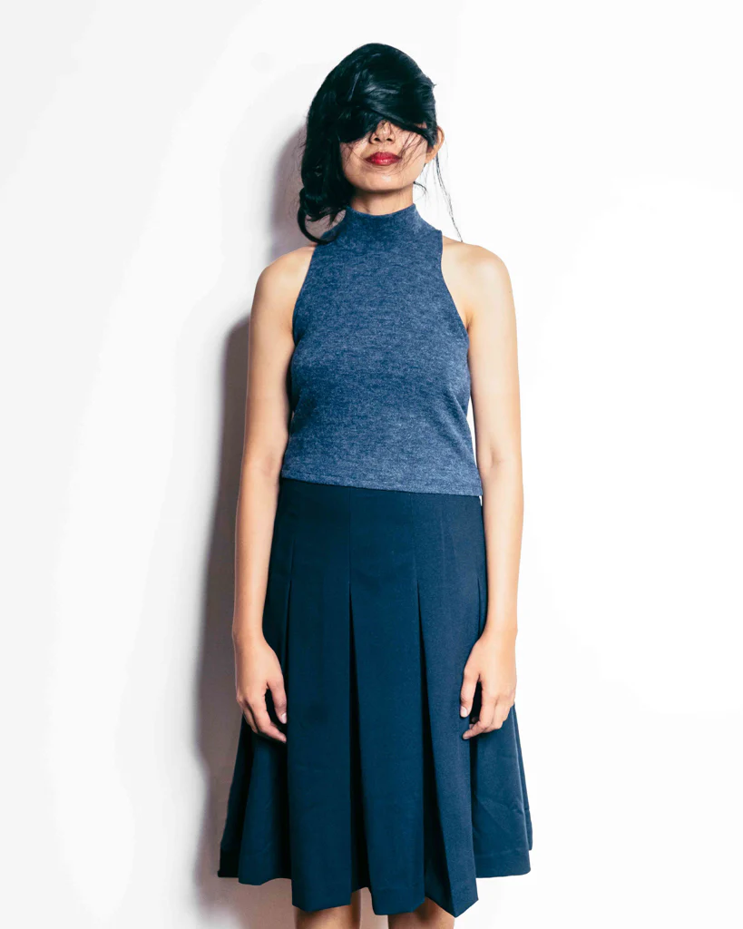 Blues Wool Top - Image 3