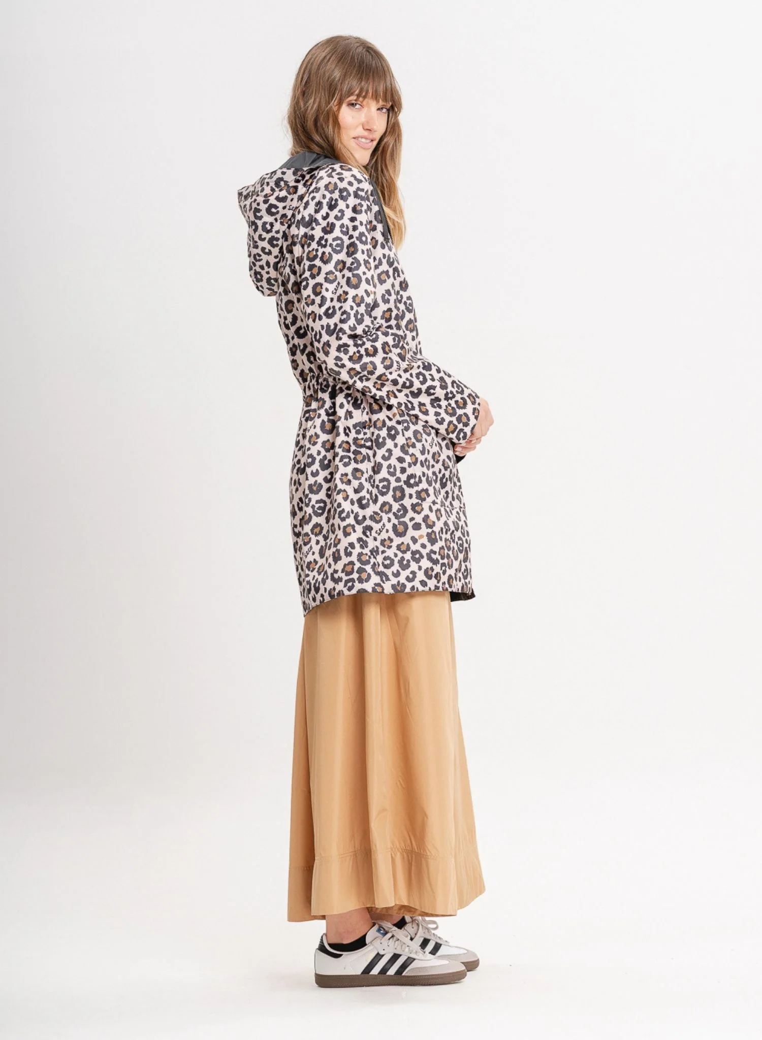Reversible Print Jacket | Leopard - Image 12