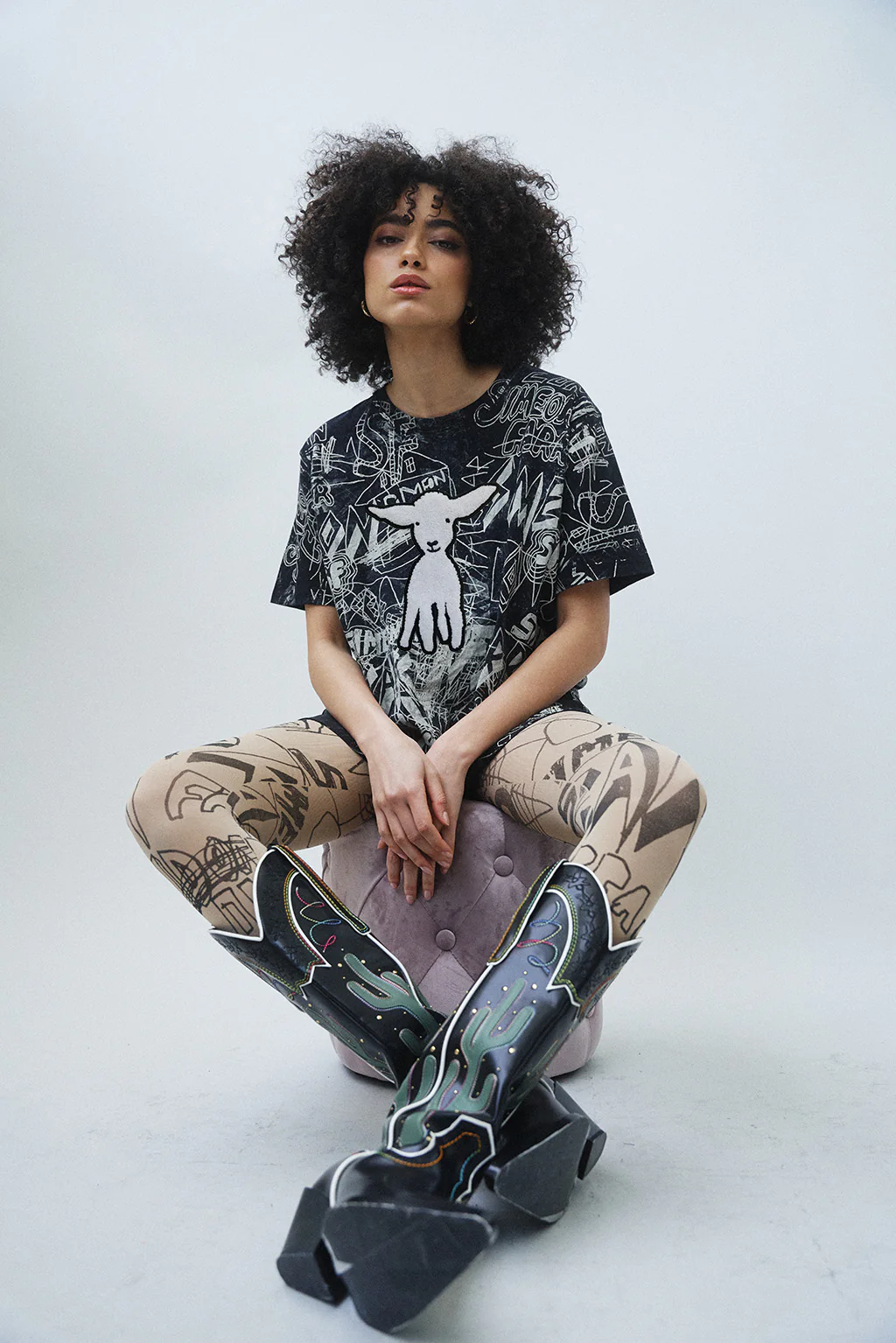 Heavy T-shirt | Black - Image 3