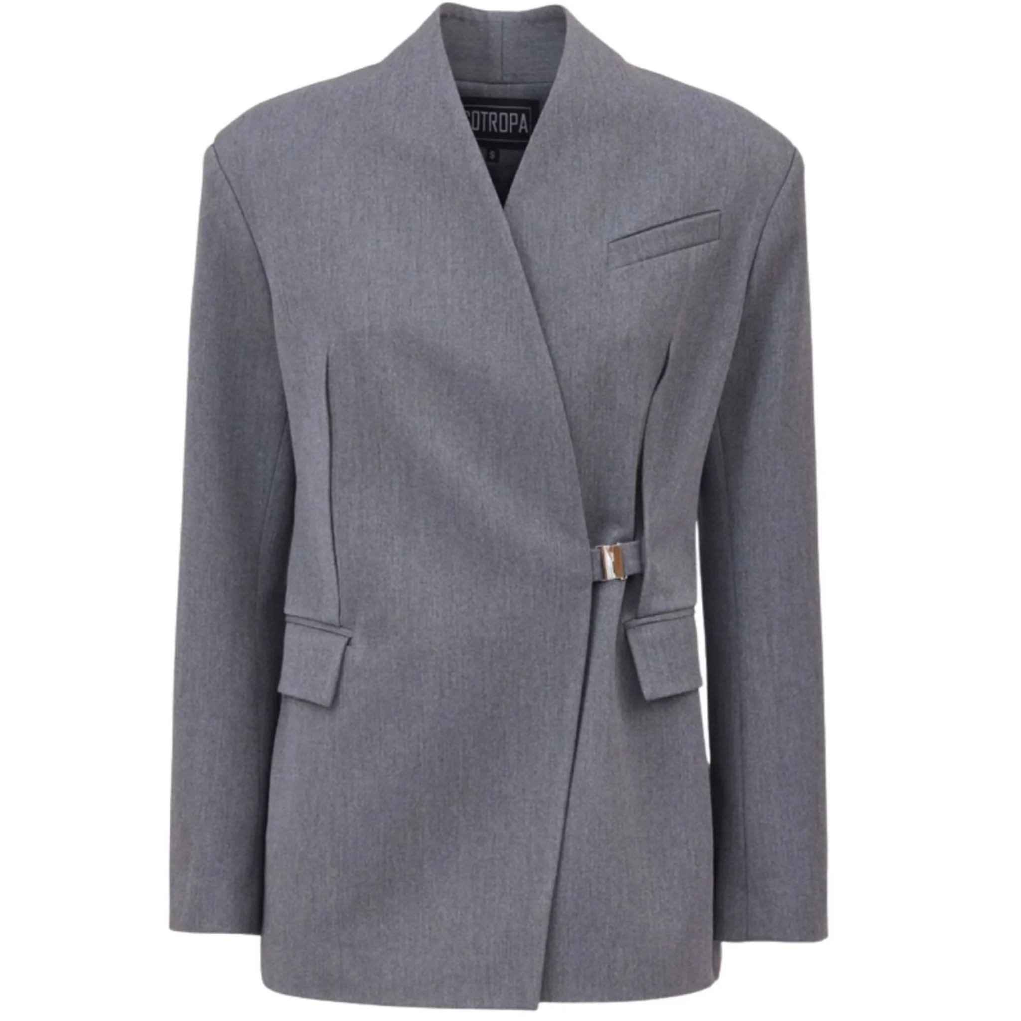 Gray Blazer