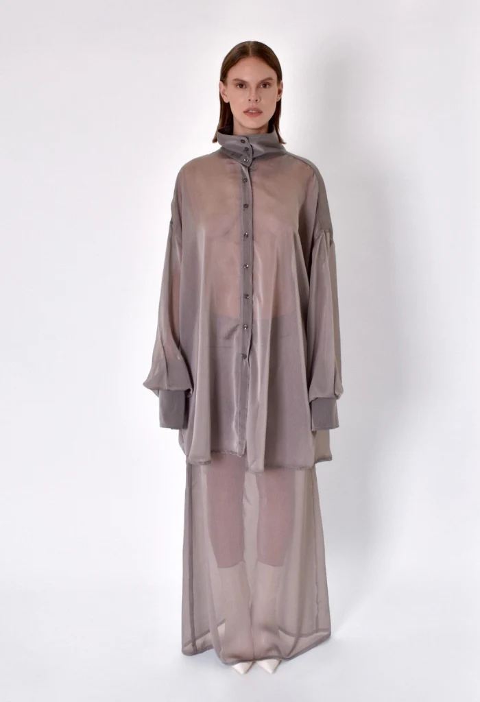 Gakkel Shirt | Silver - Image 3