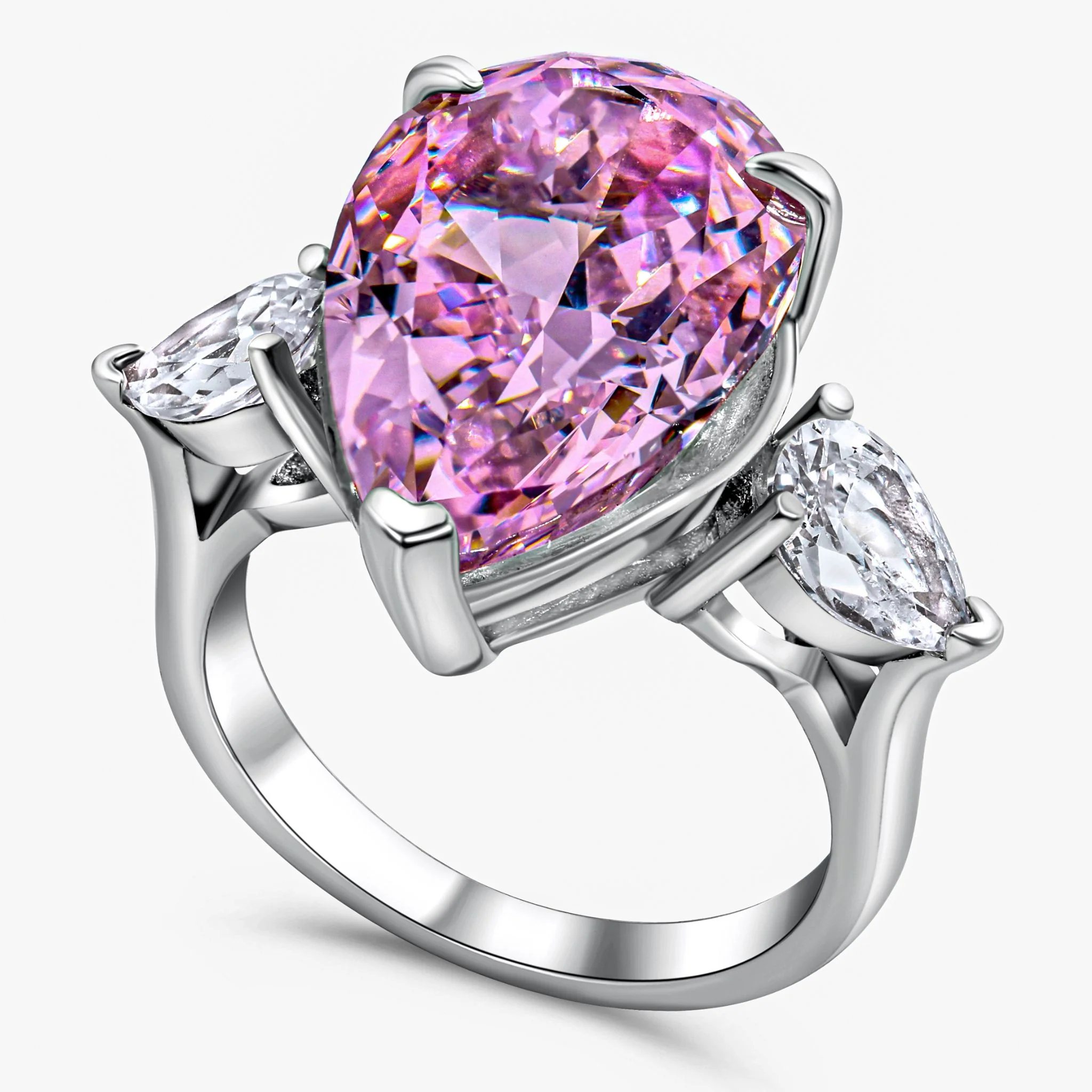 The Georgina Ring In Pink - Image 2