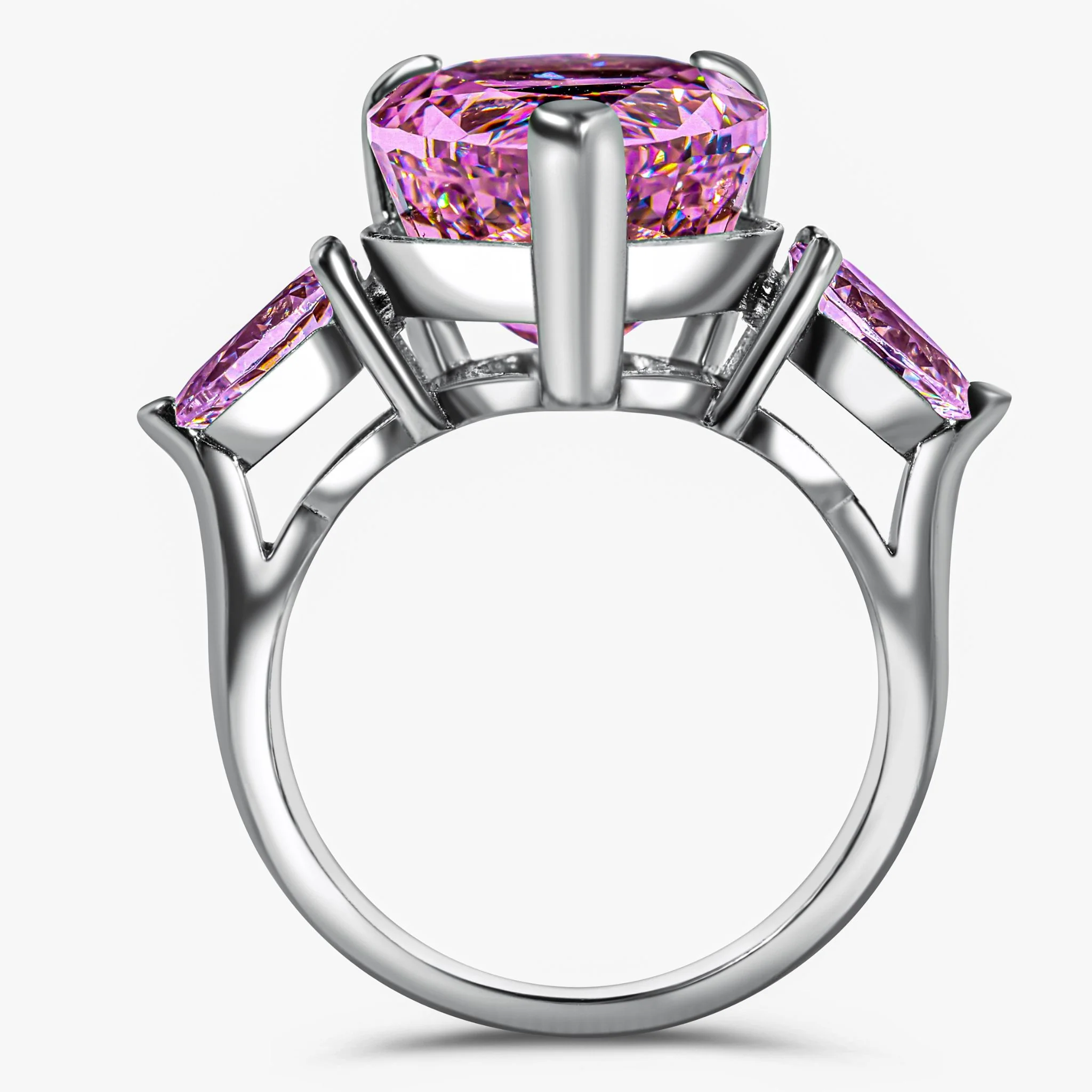 The Georgina Ring In Pink - Image 3